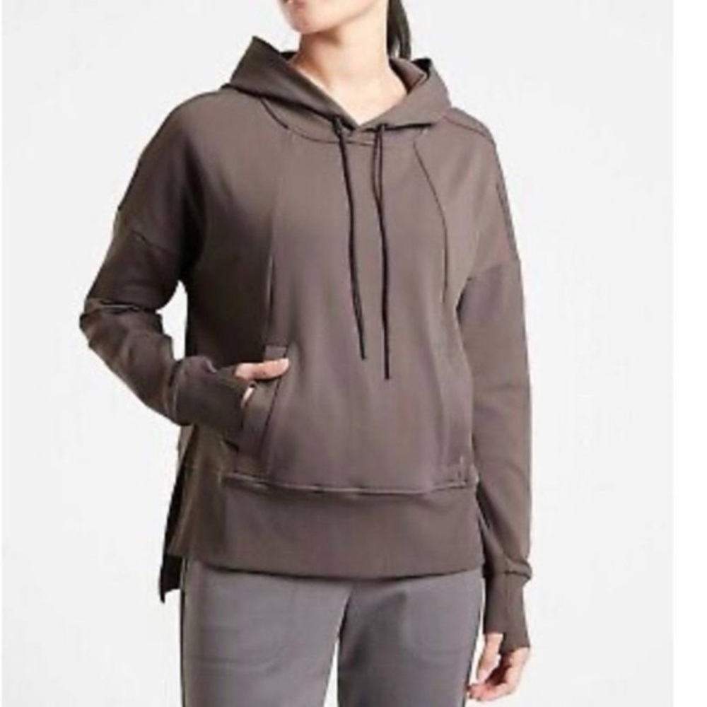 Athleta Taupe Hoodie
